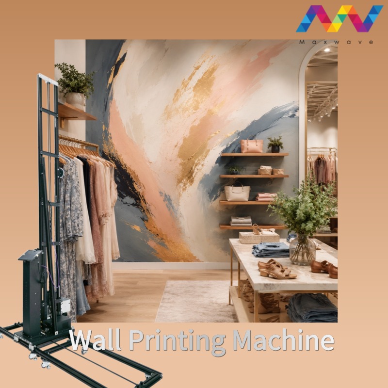 Commercial Wall Printing Machine - Taşınabilir Duvar Yazıcısı 5 2880DPI UV