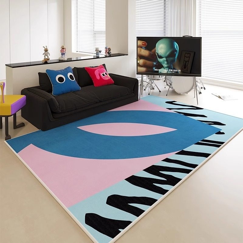 Soyut Renk Bloklu Baskılı Otur - Printing On Commercial incelemesi ve fiyatı